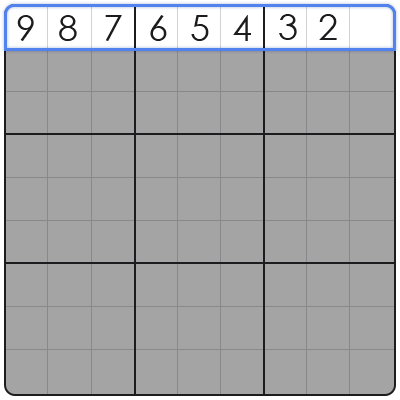 blank sudoku grid